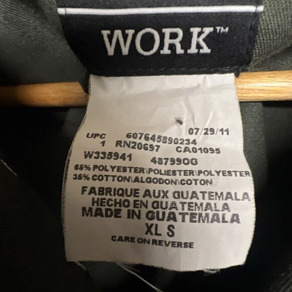 Dickies Olive Green Coveralls Long Sleeve Workwear Jumpsuit Overall - Picture 7 of 16